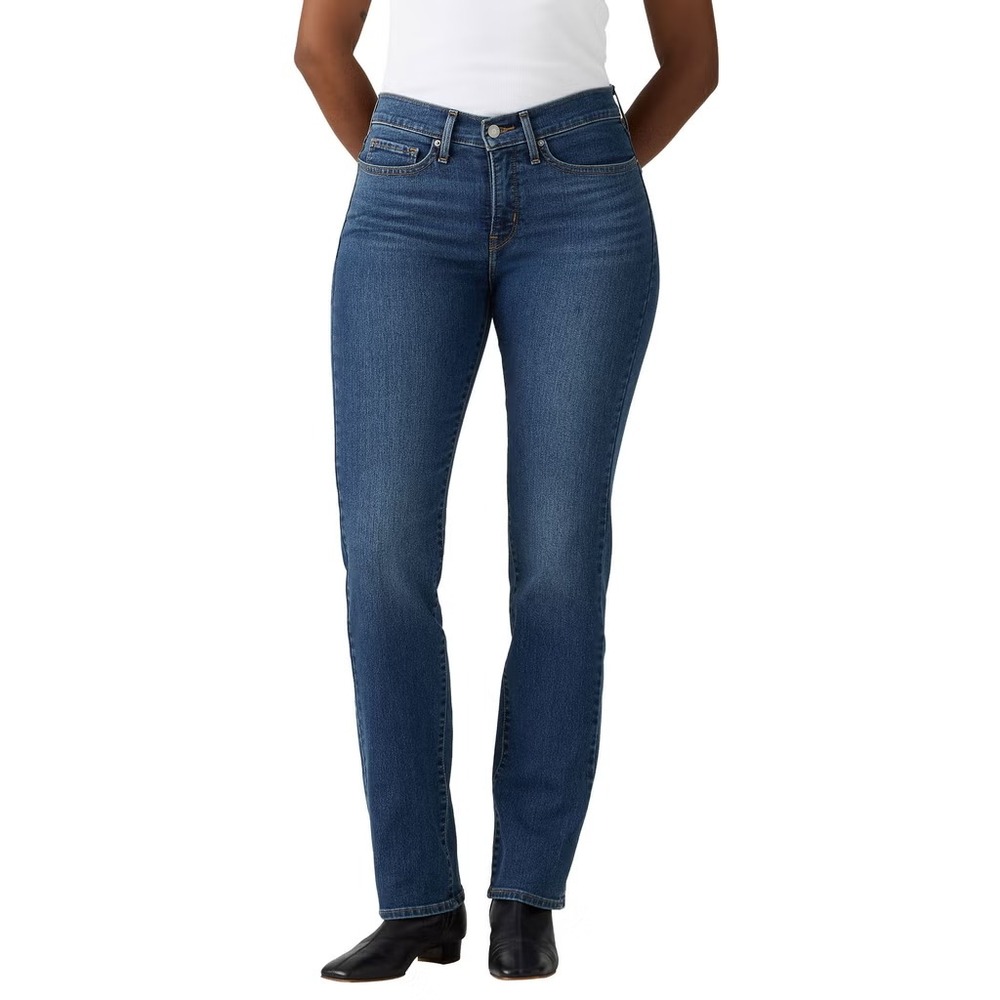 Levi's Women's 314 Shaping Straight Jean, Dark Blue, Size: 29x32
